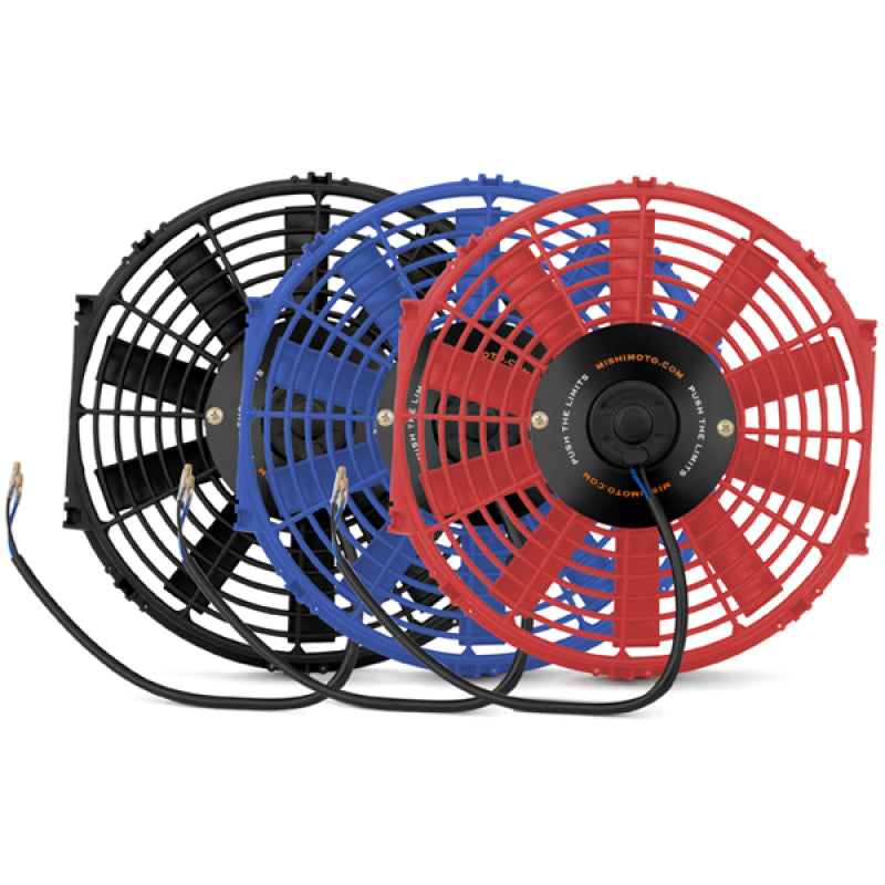 Mishimoto 12 Inch Red Electric Fan 12V - DTX Performance