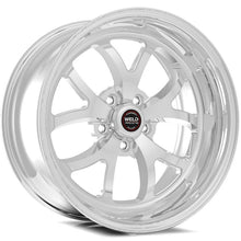 Load image into Gallery viewer, Weld S76 15x9 / 5x4.5 BP / 6.5in. BS Polished Wheel (Medium Pad) - Black Single Beadlock MT - DTX Performance