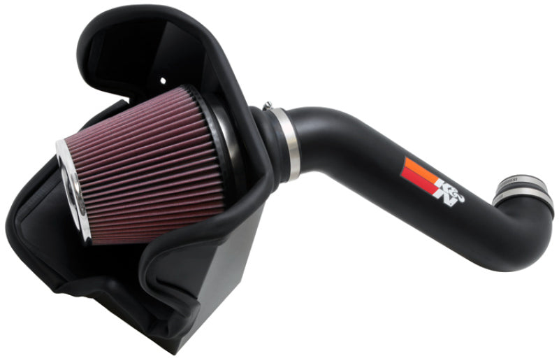 K&N 10-11 Jeep Liberty 3.7L V6 High Flow Performance Intake Kit - DTX Performance