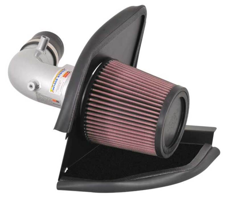 K&N 07-09 Mazdaspeed3 Silver Typhoon Short Ram Intake - DTX Performance