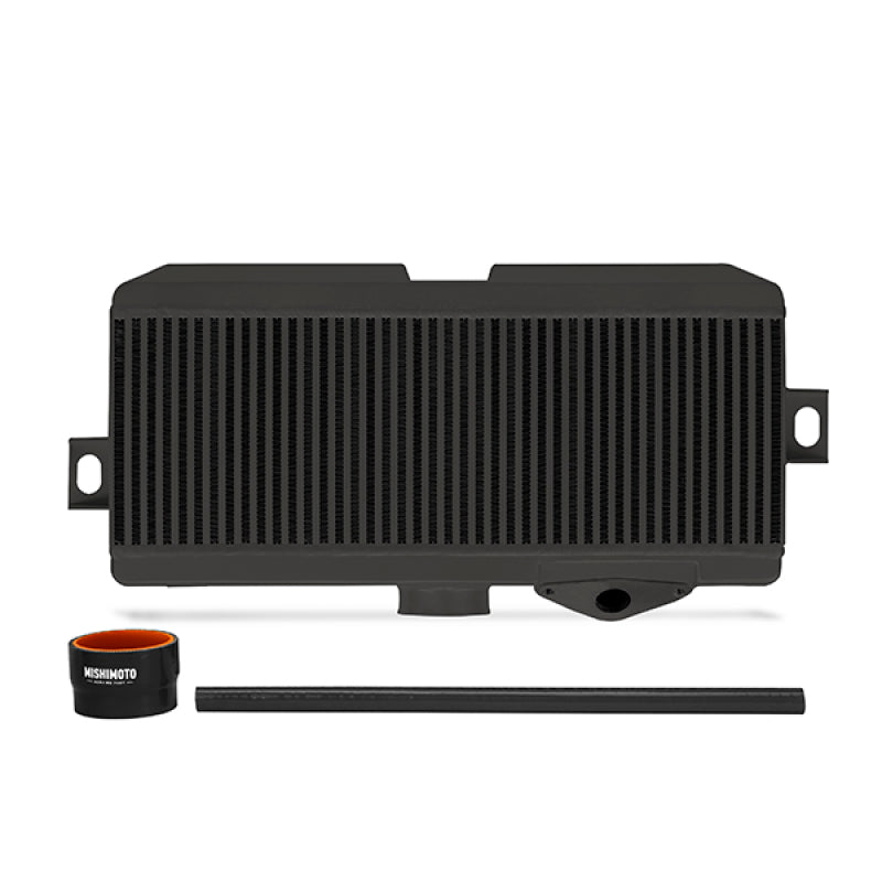 Mishimoto Subaru 08-15 WRX STi Top-Mount Intercooler Kit - Powder Coated Black & Black Hoses - DTX Performance