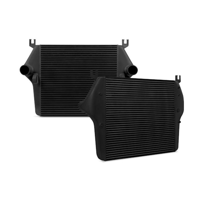 Mishimoto 03-07 Dodge 5.9L Cummins Intercooler Kit w/ Pipes (Black) - DTX Performance