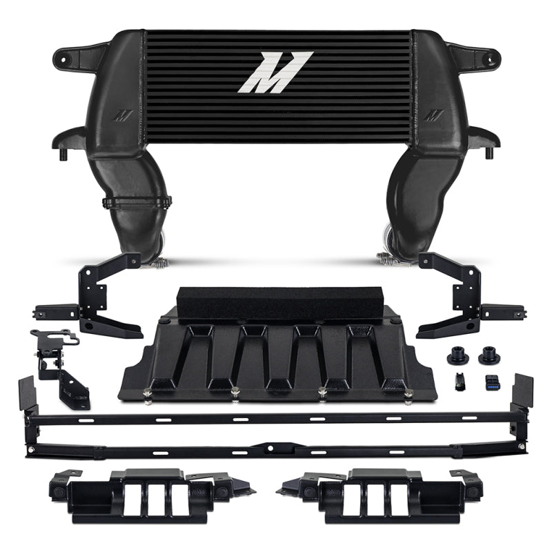 Mishimoto 21+ Ford Bronco High Mount Intercooler Kit - Black - DTX Performance