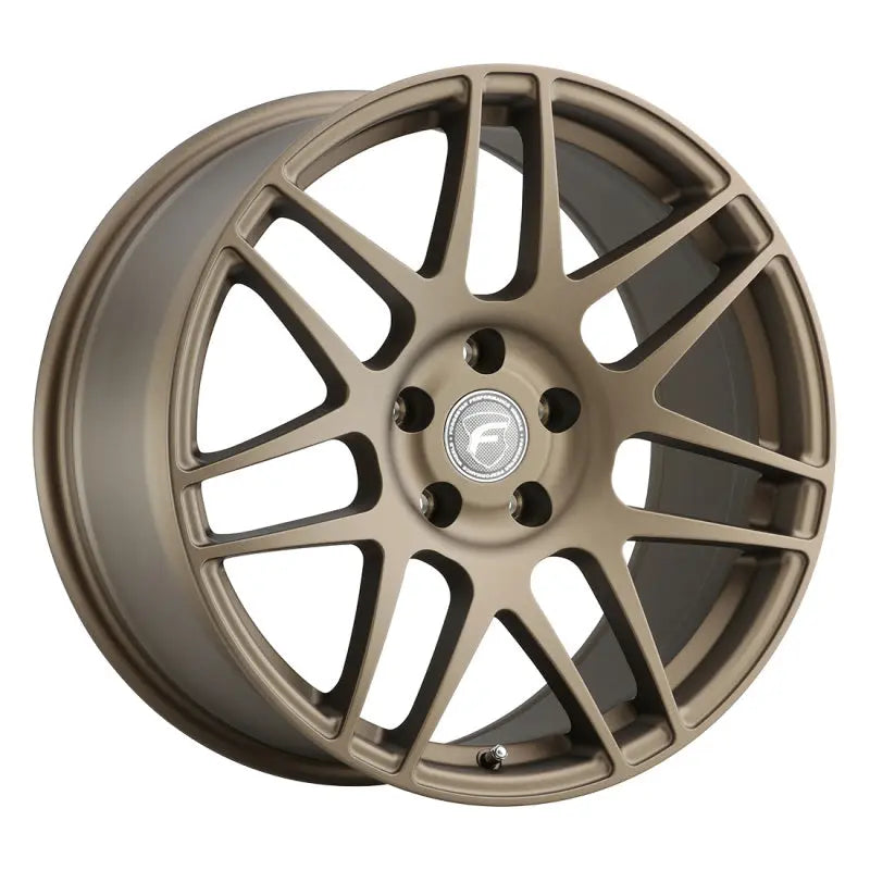 Forgestar F14 18x9 / 5x114.3 BP / ET35 / 6.4in BS Satin Bronze Wheel - DTX Performance