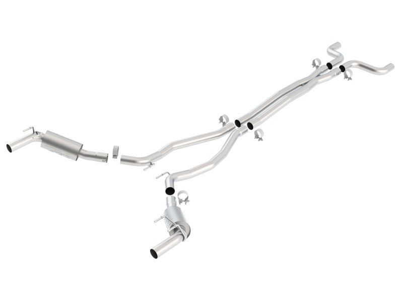 Borla 10-13 Chevy Camaro SS 6.2L V8 ATAK Catback Exhaust Incl. X Pipe works w/GFX Package - DTX Performance