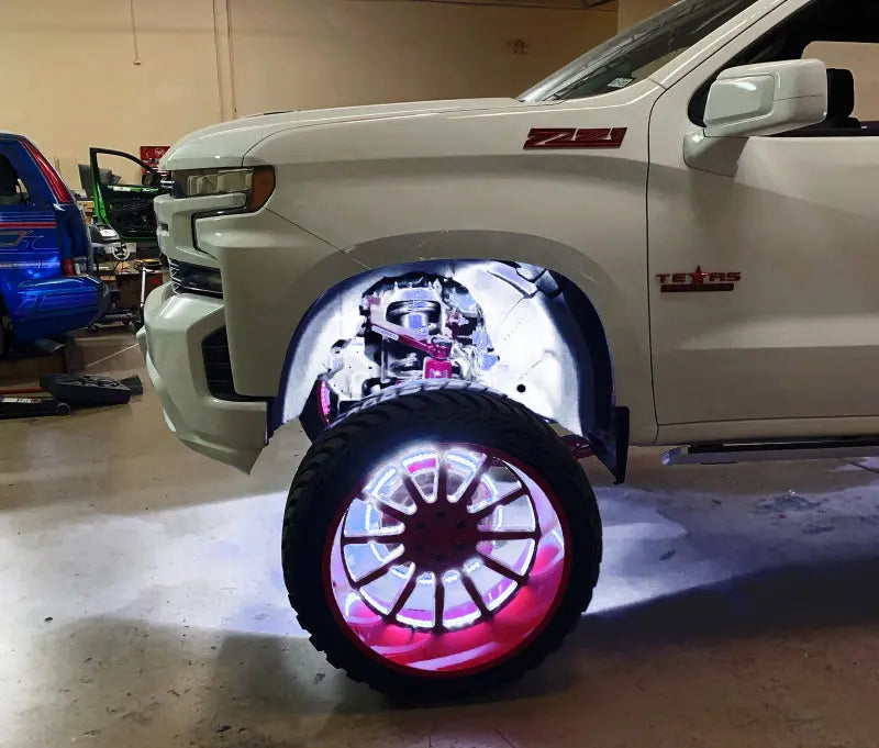 Oracle Underbody Wheel Well Rock Light Kit - White (4PCS) - 5000K - DTX Performance