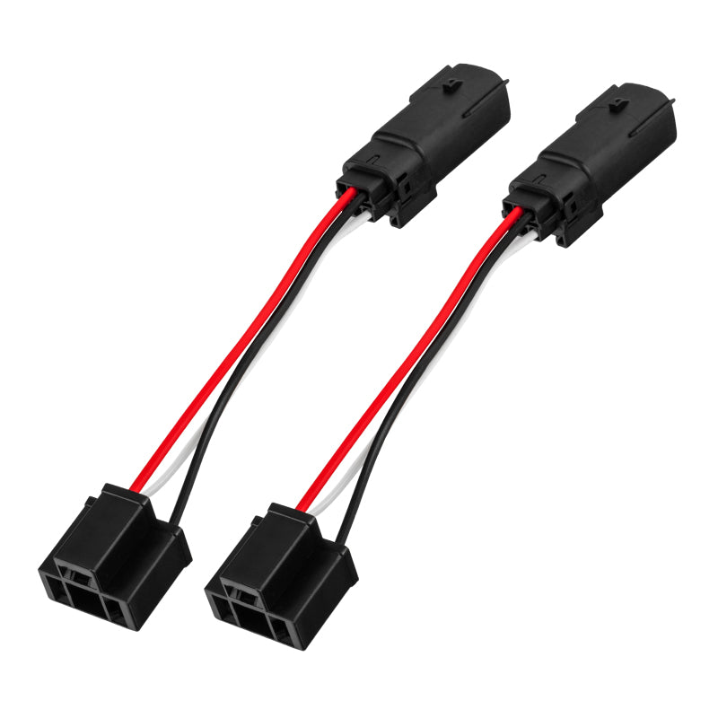 Oracle Jeep Wrangler JL Plug & Play H4 Headlight Wiring Adapter (Pair) - DTX Performance