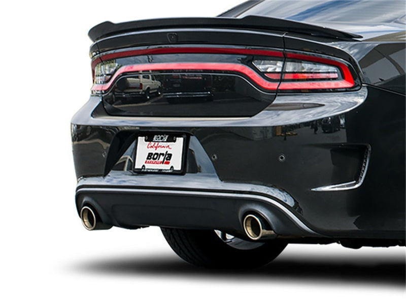 Borla 2015 Dodge Charger Hellcat 6.2L V8 ATAK Catback Exhaust w/ Valves No Tips Factory Valance - DTX Performance