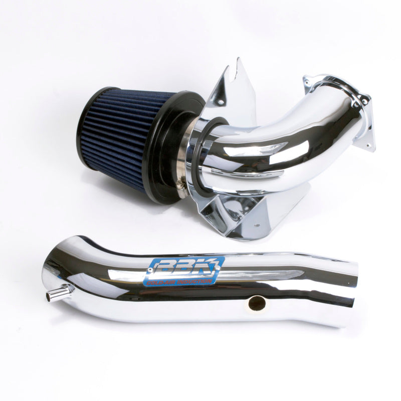 BBK 99-04 Mustang V6 Cold Ar Intake Kit - Chrome Finish - DTX Performance