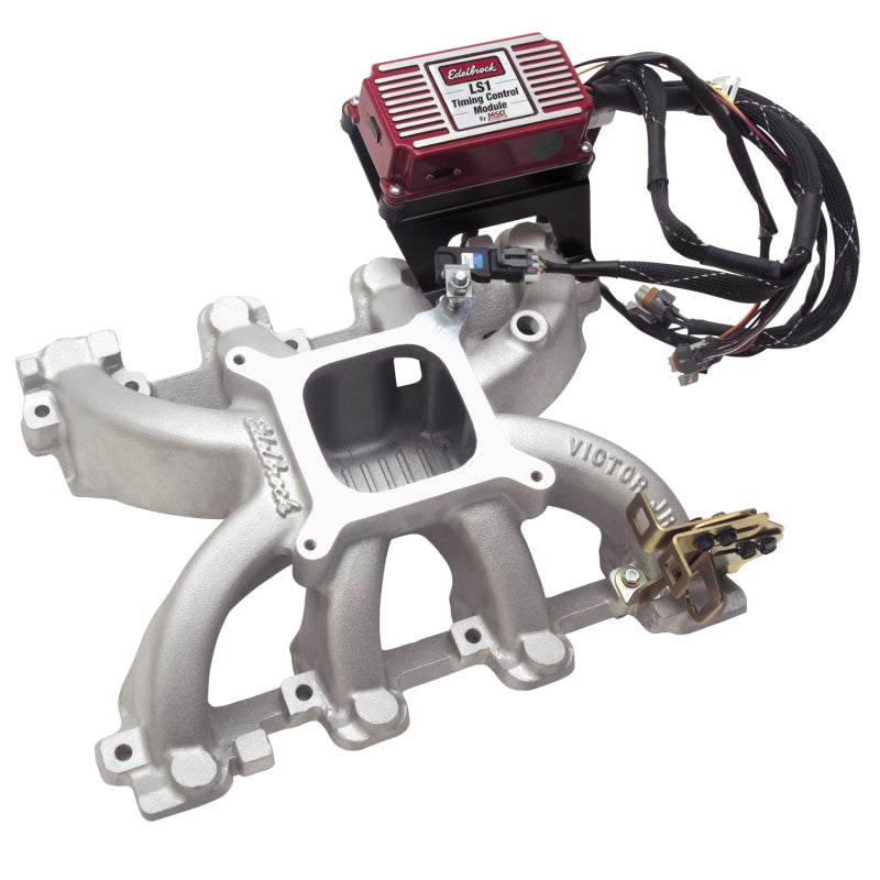 Edelbrock Manifold LS1 Victor Jr EFI to Carbureted Conversion - DTX Performance