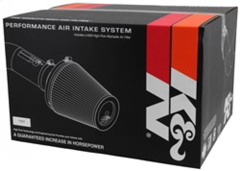 K&N 14-15 Jeep Cherokee 2.4L L4 High Flow Performance Intake Kit - DTX Performance