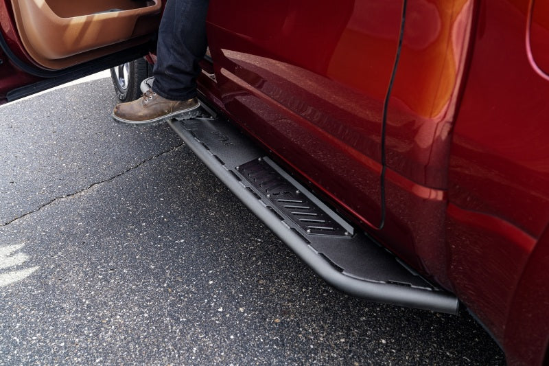 N-FAB 12007-2018 Chevrolet Silverado 1500 Crew Cab Pickup Roan Running Boards - Textured Black - DTX Performance