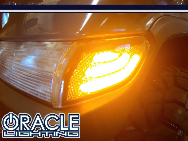 Oracle Jeep Wrangler JL Smoked Lens LED Front Sidemarkers - DTX Performance