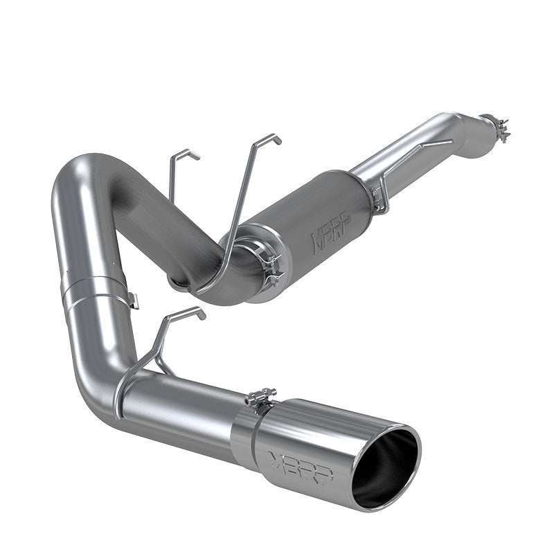 MBRP 2017+ Ford F-250/F-350 6.2L/7.3L Super/Crew Cab Single Side 4in T304 Catback Exhaust - DTX Performance