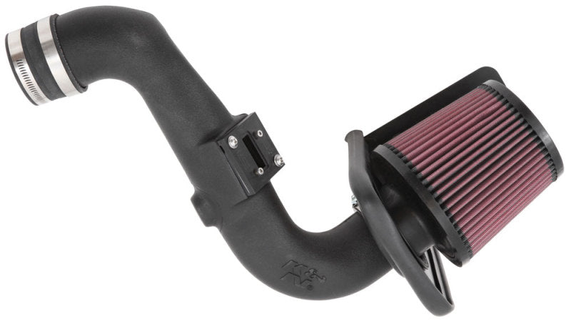 K&N 63 Series Aircharger Performance Intake Kit for 2014 Ford Fiesta 1.6L 4 Cyl - DTX Performance