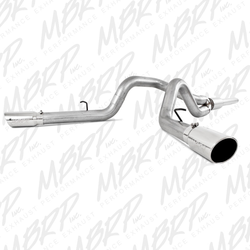 MBRP 1999-2004 Ford F-250/350 V-10 Cat Back 4 Dual Split Side - DTX Performance