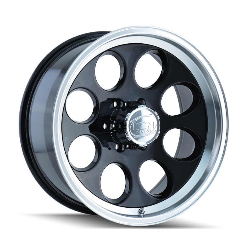 ION Type 171 15x10 / 6x114.3 BP / -38mm Offset / 83.82mm Hub Black/Machined Wheel - DTX Performance