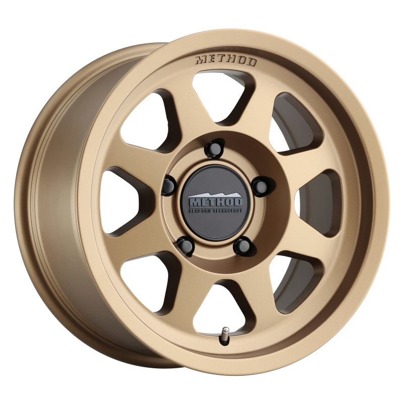 Method MR701 17x7.5 +30mm Offset 5x108 63.4mm CB Method Bronze Wheel - DTX Performance