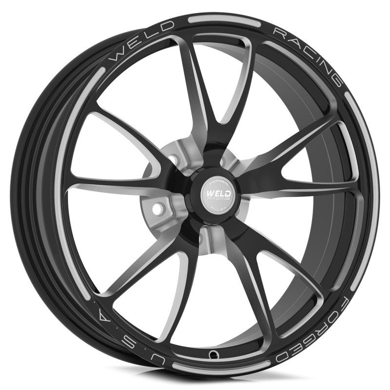 Weld Full Throttle 1-Piece 18x6 / 5x4.5 BP / 3.2in. BS Black Wheel - Non-Beadlock - DTX Performance