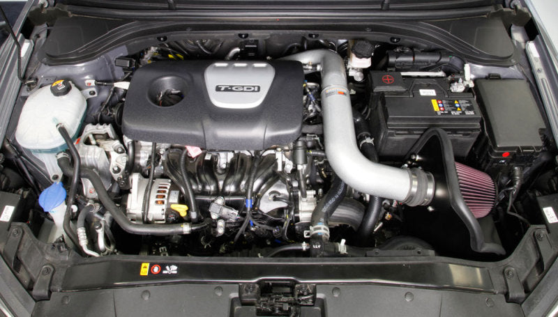 K&N 17-18 Hyundai Elantra L4-1.6L F/I Typhoon Performance Air Intake System - DTX Performance