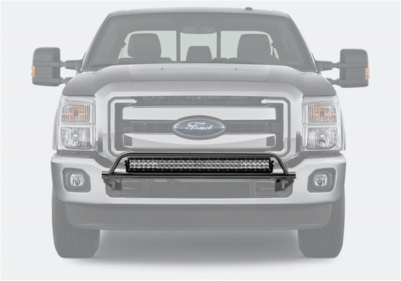 N-Fab Off Road Light Bar 15-17 Ford F150 - Gloss Black - DTX Performance