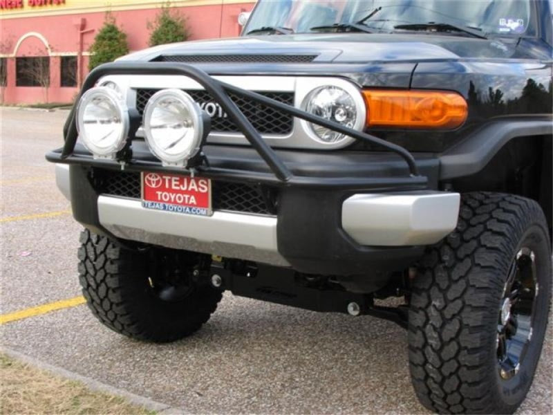 N-Fab Pre-Runner Light Bar 06-17 Toyota FJ Cruiser - Tex. Black - DTX Performance