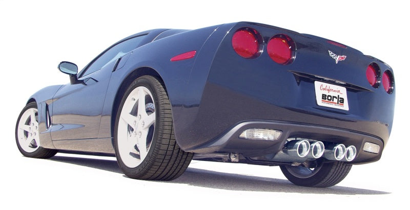 Borla 05-08 Corvette Coupe/Conv 6.0L/6.2L 8cyl 6spd RWD Touring SS Exhaust (rear section only) - DTX Performance