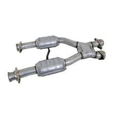 Load image into Gallery viewer, BBK 79-93 Mustang 5.0 Short Mid X Pipe With Catalytic Converters 2-1/2 For BBK Long Tube Headers - DTX Performance