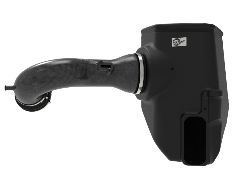 aFe 19-20 GM Trucks 5.3L/6.2L Track Series Carbon Fiber Cold Air Intake System With Pro 5R Filters - DTX Performance