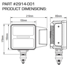 Load image into Gallery viewer, Oracle Lighting Multifunction LED Plow Headlight with Heated Lens 5700K - DTX Performance