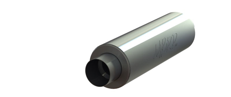 MBRP Universal 5in ID Inlet/Outlet 31in Single Muffler Aluminum (NO DROPSHIP) - DTX Performance