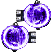 Load image into Gallery viewer, Oracle Lighting 06-08 Dodge Ram Pre-Assembled LED Halo Fog Lights -UV/Purple - DTX Performance