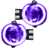 Oracle Lighting 02-05 Dodge Ram Pre-Assembled LED Halo Fog Lights -UV/Purple