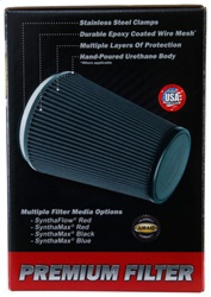 Airaid Universal Air Filter - Cone 3 x 6 x 4 5/8 x 6 - DTX Performance