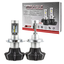 Load image into Gallery viewer, Oracle H4 4000 Lumen LED Headlight Bulbs (Pair) - 6000K - DTX Performance