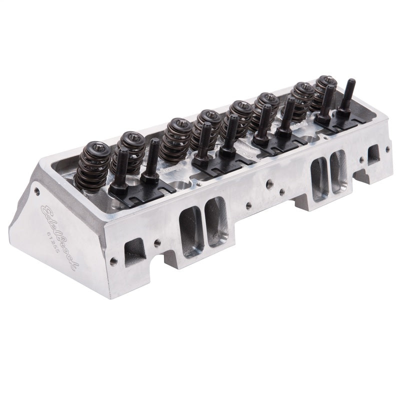 Edelbrock Cylinder Head Victor Jr SBC 23 Deg 220cc Complete for Hydraulic Roller Cam - DTX Performance