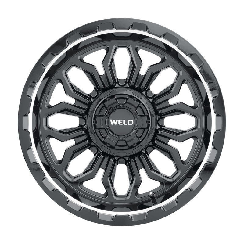 Weld Off-Road W139 20X9 Flare 6X135 6X139.7 ET00 BS5.00 Gloss Black MIL 106.1 - DTX Performance