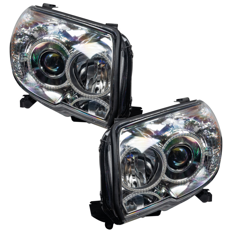 Oracle Lighting 06-09 Toyota 4-Runner Pre-Assembled LED Halo Headlights -Red - DTX Performance