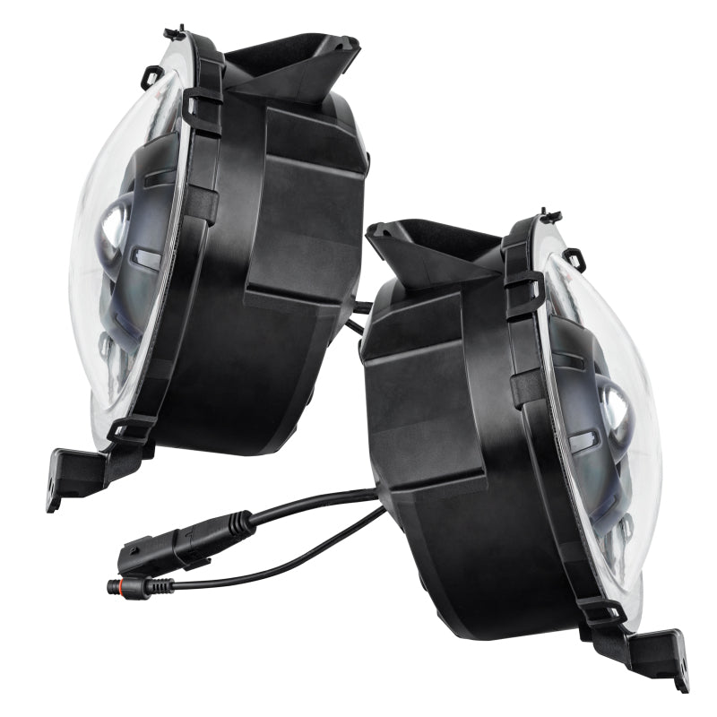 Oracle Oculus Bi-LED Projector Headlights for Jeep JL/Gladiator JT - Graphite Metallic - 5500K - DTX Performance