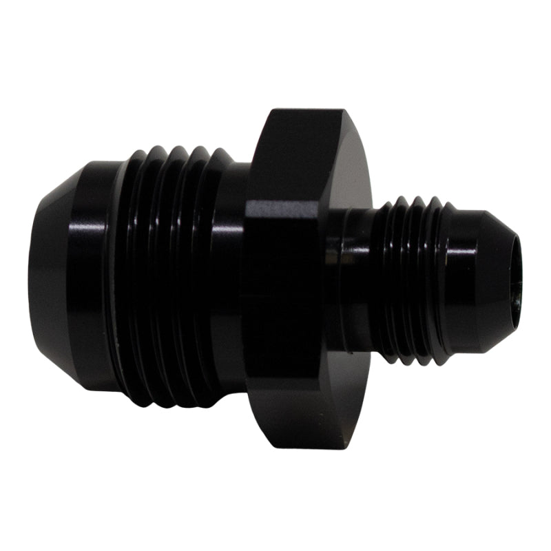 DeatschWerks 10AN Male Flare to 6AN Male Flare Reducer Straight - Anodized Matte Black - DTX Performance