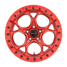 Load image into Gallery viewer, Weld Off-Road W906 17X9 Ledge Beadlock 5X127 ET-12 BS4.50 Candy Red / Red Ring 71.5 - DTX Performance