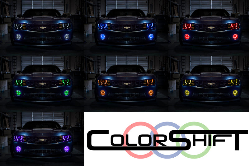 Oracle Chevrolet Camaro RS 10-13 Halo Kit - ColorSHIFT w/ 2.0 Controller - DTX Performance