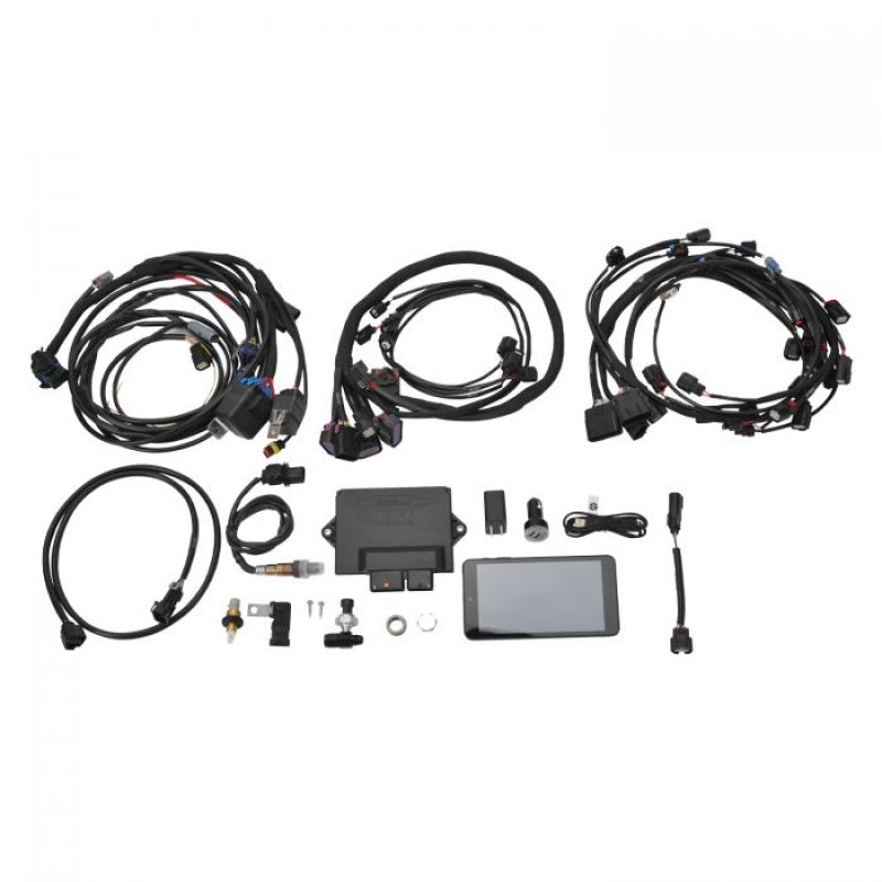 Edelbrock 11-14 Ford Coyote DBW VCC Pro-Flo 4+ EFI Fuel Injection Kit - DTX Performance