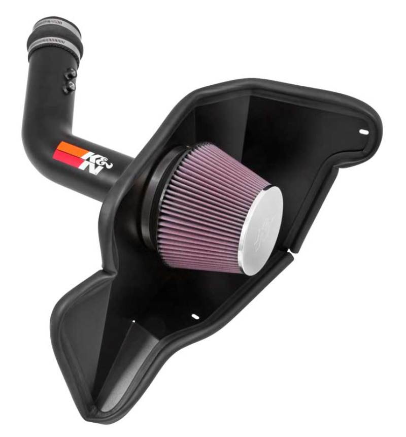 K&N 2015 Ford Mustang 3.7L V6 Performance Intake Kit - DTX Performance