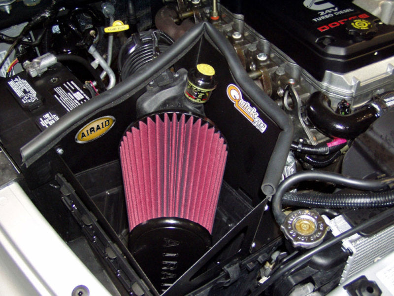 Airaid 03-04 Dodge Cummins 5.9L DSL (exc. 600 Series) CAD Intake System w/o Tube (Oiled / Red Media) - DTX Performance