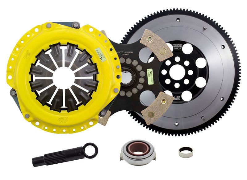 ACT 2012 Honda Civic XT/Race Rigid 4 Pad Clutch Kit - DTX Performance