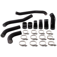 Load image into Gallery viewer, Mishimoto 2017+ Ford F150 3.5L EcoBoost Hot-Side Intercooler Pipe Kit - Wrinkle Black - DTX Performance