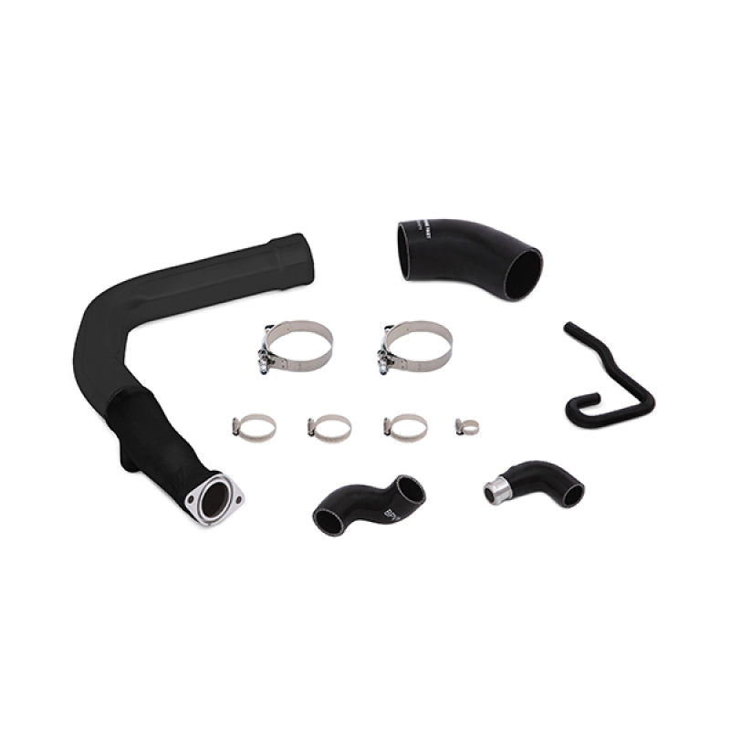 Mishimoto 2015 Subaru WRX Charge Pipe Kit - Wrinkle Black - DTX Performance