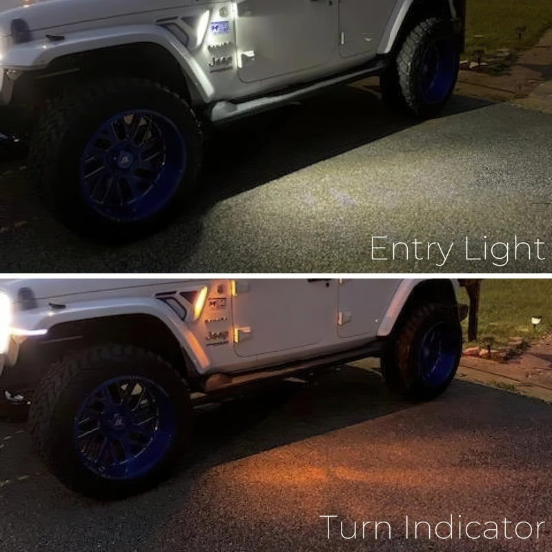 Oracle Sidetrack LED System For Jeep Wrangler JL/ Gladiator JT - DTX Performance