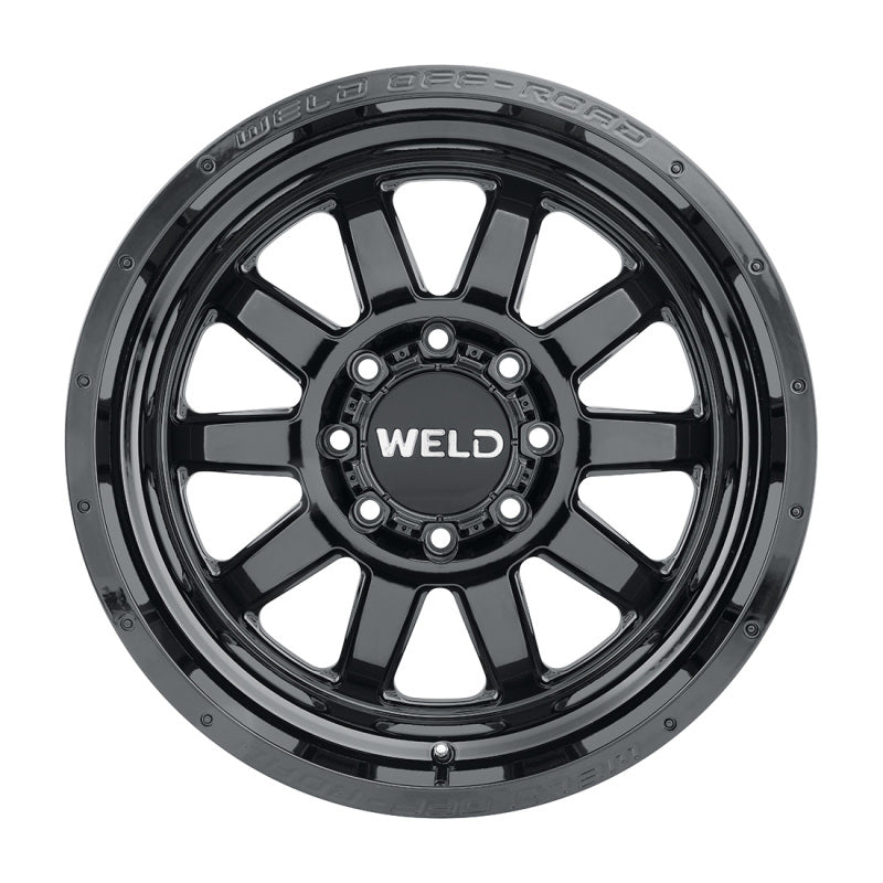 Weld Off-Road W168 20X9 Stealth 8X170 ET00 BS5.00 Gloss Black 125.1 - DTX Performance